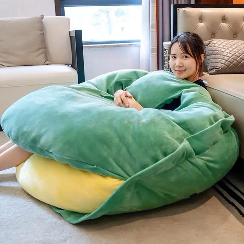 green-wearable-turtle-shell-pillows